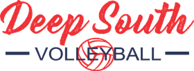 Deep South Volleyball Club banner logo